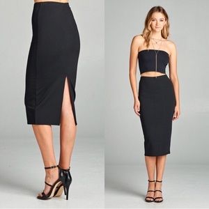 NWT long pencil skirt B3